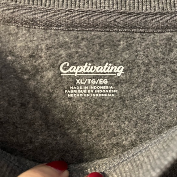 NWT - captivating brand University of Florida Gators sweatshirt.  Size XL. - Picture 4 of 4